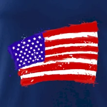 Americká vlajka ohnutá Americká vlajka ohnutá