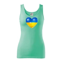 Ukrajina srdce vlajka