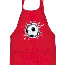 Futbalová lopta v triku Futbalová lopta v triku