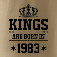 Kings are born in 1983