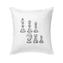 Šachové figúrky kreslené