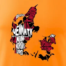 Mapy - názvy miest - Dánsko