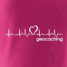 Moje srdce bije pre Geocaching -Text