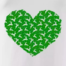 Vianočné jelene v srdci Vianočné jelene v srdci