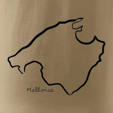 Mallorca - obrys ostrova