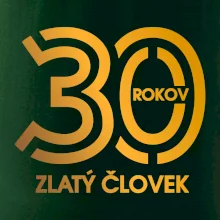30 rokov zlatý človek
