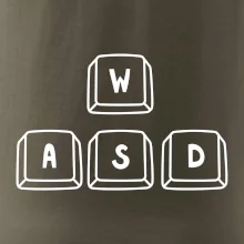 WASD klávesy - prso