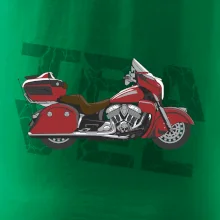 Cestovná motorka Amerika červená Cestovná motorka Amerika červená