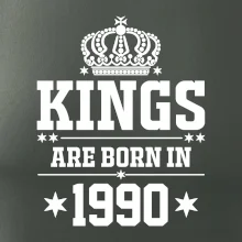 Kings are born in 1990