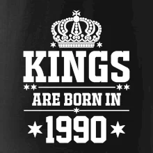 Kings are born in 1990