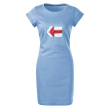 Párová turistická značka  červená Párová turistická značka  červená