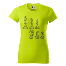 Šachové figúrky kreslené