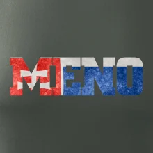 Slovenská vlajka - Váš nápis