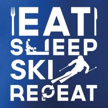 Eat sleep ski repeat
