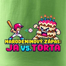 Narodeninový zápas ja proti torte