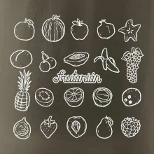 Frutarián ovocie vo štvorci