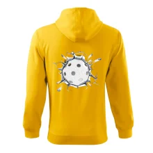 Florbal lopta v triku Florbal lopta v triku