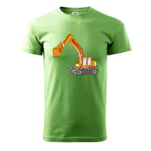 Bager bez nápisu oranžový