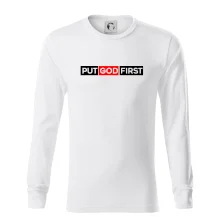 Put God first obdĺžnik Put God first obdĺžnik