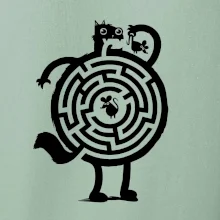 Mačka a myš bludisko