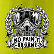 No Paint, No Game – motív s maskou