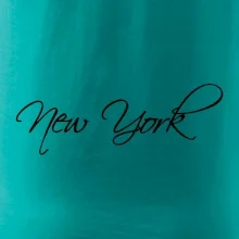New York nápis písacím