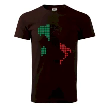 Taliansko obrys vlajka Taliansko obrys vlajka