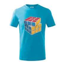 Rubikova kocka kreslená