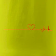 Poker EKG srdce červené