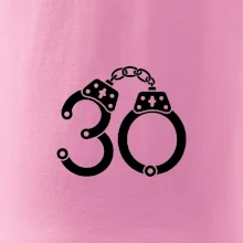 Narodeninové tričko pre policajta - putá 30