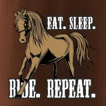 Eat Sleep Ride Repeat Western