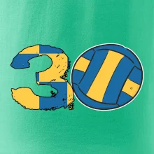 Volejbal okrúhle narodeniny 30