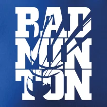Badminton nápis