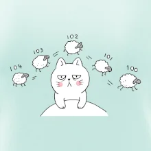 Unavená mačka nemôže spať