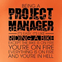 Being A Project Manager - bike