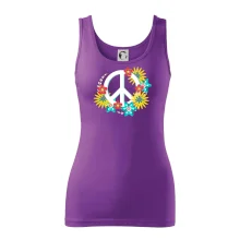 Peace symbol abstraktný