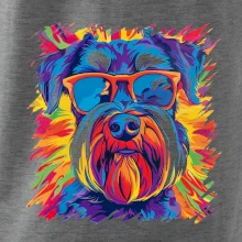 Bradáč farebný štýl 70s