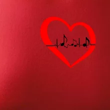 Moje srdce bije pre hudbu - srdce malé