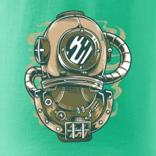 Starý potápačský skafander