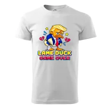 Trump lame duck pixel art game over