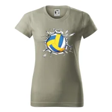 Volejbal lopta v triku Volejbal lopta v triku