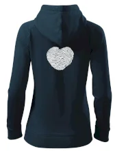 Odtlačok prsta srdce