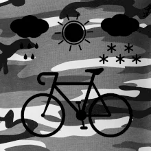 Cyklista za každého počasia