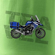 Cestovná enduro modrá