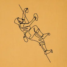 Lezecká stena jedným ťahom Lezecká stena jedným ťahom