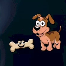 Parové tričko - Pes a kosť