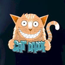 Cat daddy s vycenenými zubami (Pecka design)