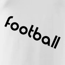 FOOTBALL nápis šikmo