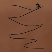 Cyklo zjazd z kopca Cyklo zjazd z kopca