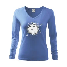 Florbal lopta v triku